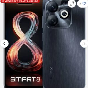 Infinix Smart 8 Factory GSM Factory Unlocked 128GB Internal Memory